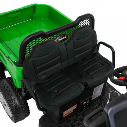 Zielony samochod dla dziecka na pilot Farmer Truck dla 2 dzieci.webp