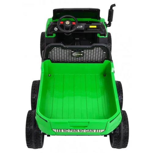 Zielony samochód elektryczny dla dzieci Farmer Truck dla 2 dzieci.webp
