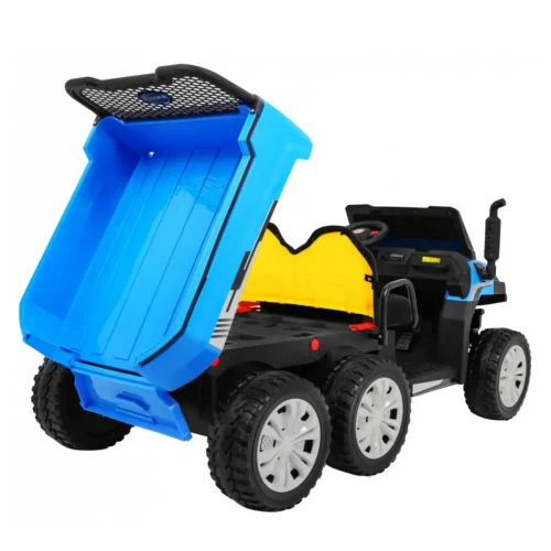 Niebieskie auto na akumulator  Farmer Truck dla 2 dzieci.webp