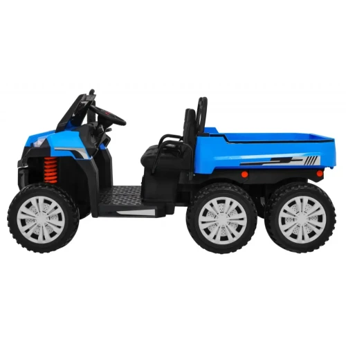 Niebieskie elektryczne auto dla dzieci  Farmer Truck dla 2 dzieci.webp