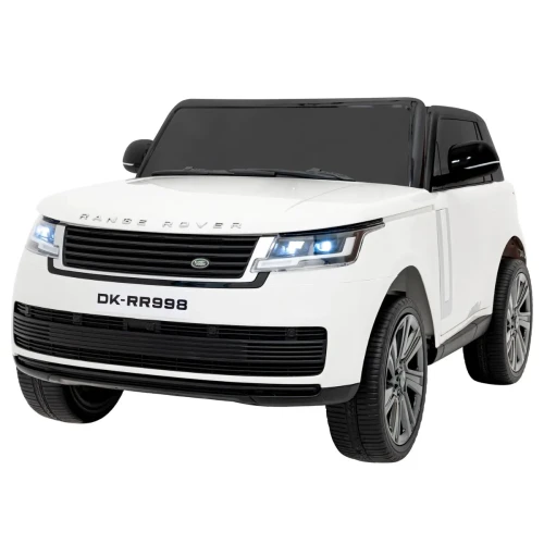 Białe auto elektryczne dla dzieci Range Rover SUV Lift.webp