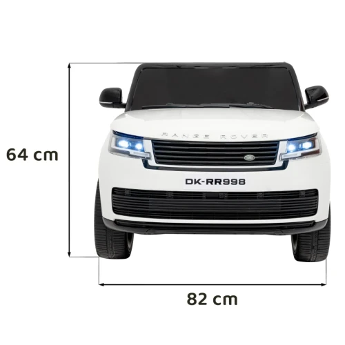 Biały samochód elektryczny dla dziecka Range Rover SUV Lift.webp