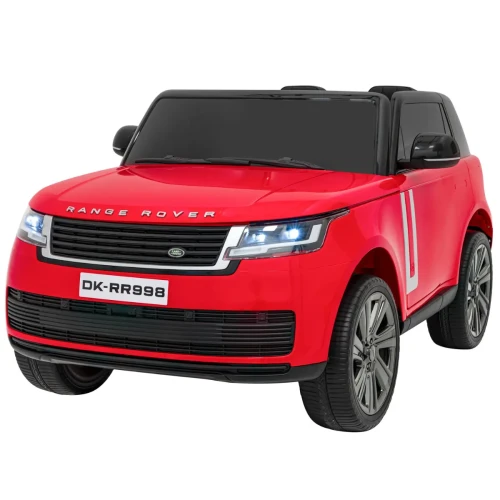 Czerwone autko na akumulator Range Rover SUV Lift.webp