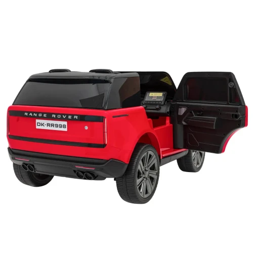 Czerwone auto elektryczne dla dzieci Range Rover SUV Lift.webp
