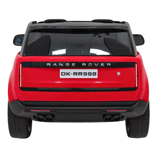 Czerwone auto na akumulator dla 5 latka Range Rover SUV Lift.webp