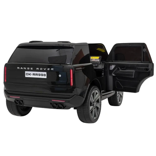 Czarne auto elektryczne dla dzieci Range Rover SUV Lift.webp