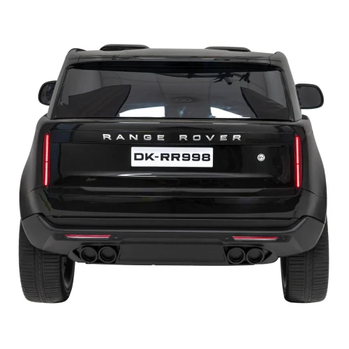 Czarne auto na akumulator dla 5 latka Range Rover SUV Lift.webp