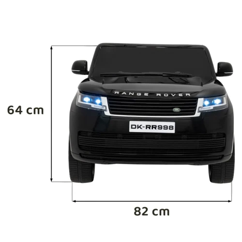Czarny samochód akumulatorowy dla dzieci Range Rover SUV Lift.webp