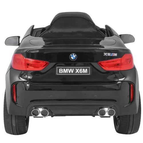 Czarne auto na akumulator dla 5 latka BMW X6M.webp