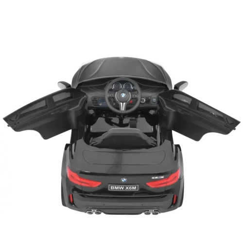 Czarne auto na pilot dla dziecka BMW X6M.webp