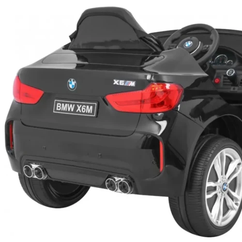 Czarny samochod dla dziecka na pilot BMW X6M.webp