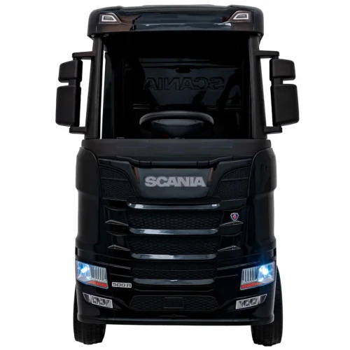 Czarne auto na akumulator dla 5 latkatir Scania R-SERIES.webp