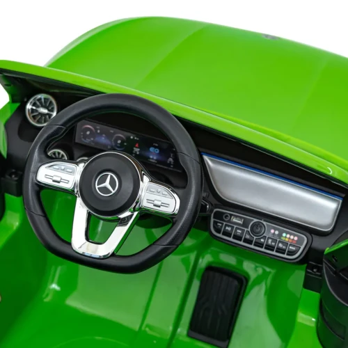 Zielony samochodzik elektryczny dla dzieci Mercedes Benz EQA 250.webp