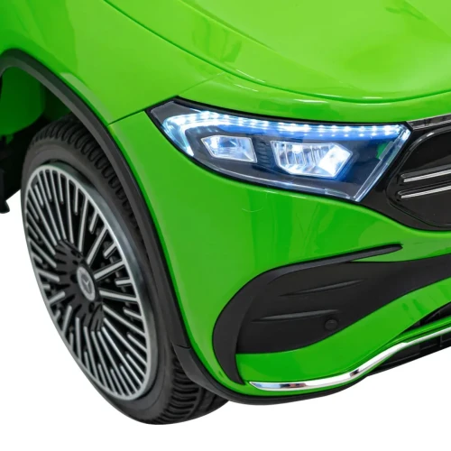 Zielony samochód akumulatorowy dla dzieci Mercedes Benz EQA 250.webp