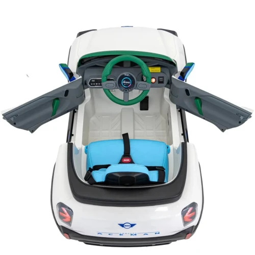 Białe auto na pilot dla dziecka Mini Cooper Concept Aceman.webp