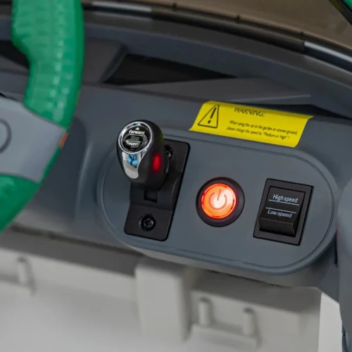 Biały elektryczny samochód dla dzieci Mini Cooper Concept Aceman.webp