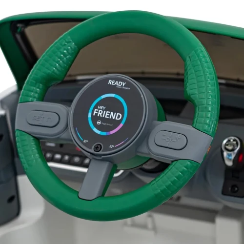 Biały samochod dla dziecka na pilot Mini Cooper Concept Aceman.webp