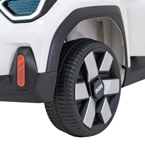 Biały samochód akumulatorowy dla dzieci Mini Cooper Concept Aceman.webp