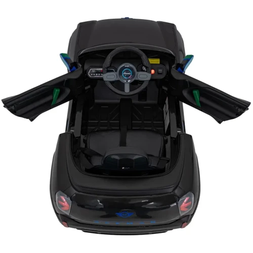 Czarne auto na pilot dla dziecka Mini Cooper Concept Aceman.webp