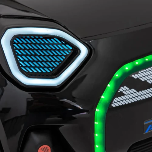 Czarny samochód na akumulator dla dzieci Mini Cooper Concept Aceman.webp