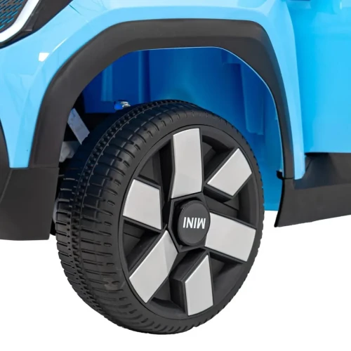 Niebieski samochód akumulatorowy dla dzieci Mini Cooper Concept Aceman.webp
