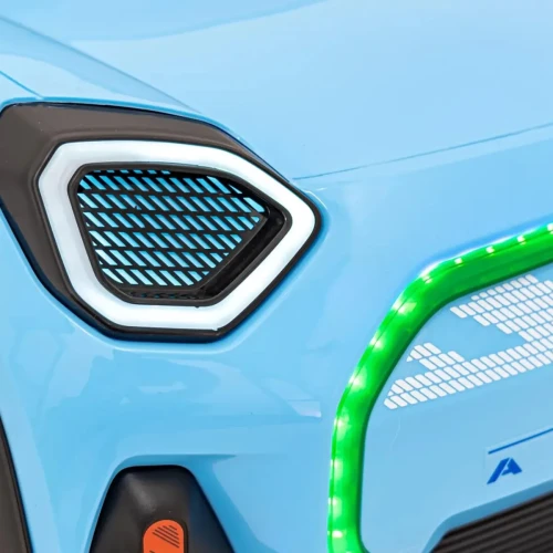 Niebieski samochód elektryczny dla dzieci Mini Cooper Concept Aceman.webp