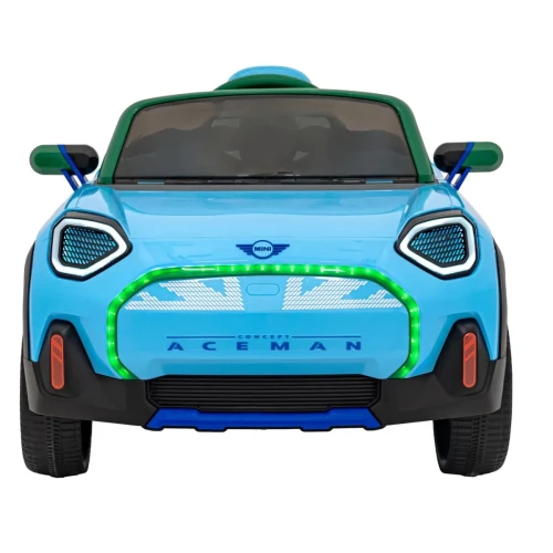 Niebieskie auto na akumulator Mini Cooper Concept Aceman.webp
