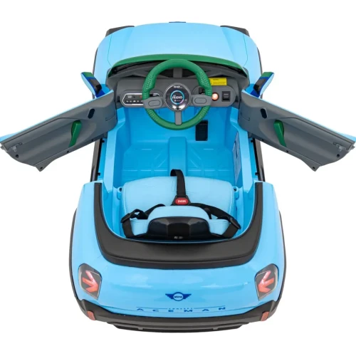 Niebieskie auto na pilot dla dziecka Mini Cooper Concept Aceman.webp