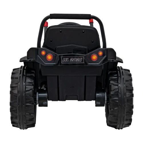 Żółte auto na akumulator dla 6 latka Koparka Traktor na akumulator dla dzieci Żółty.webp