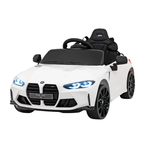 Białe auto akumulatorowe dla dzieci BMW M4.webp