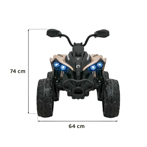 Khaki quad na akumulator dla dzieci Quad dla dzieci - Maverick ATV.webp