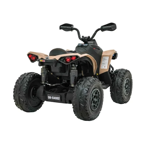 Khaki samochodzik dla dziecka na akumulator Quad dla dzieci - Maverick ATV.webp
