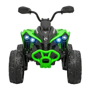 Zielone auto na akumulator dla 6 latka Quad dla dzieci - Maverick ATV.webp