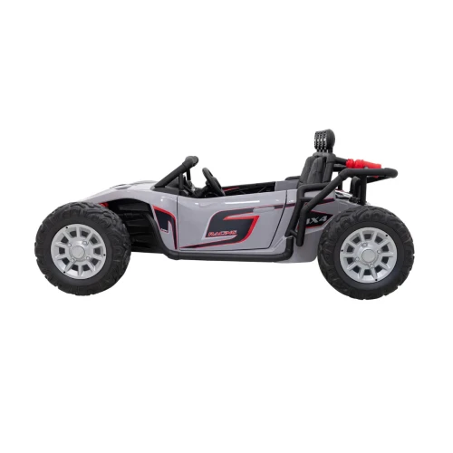 Szare auto na akumulator dla 6 latka Buggy Racing 5.webp