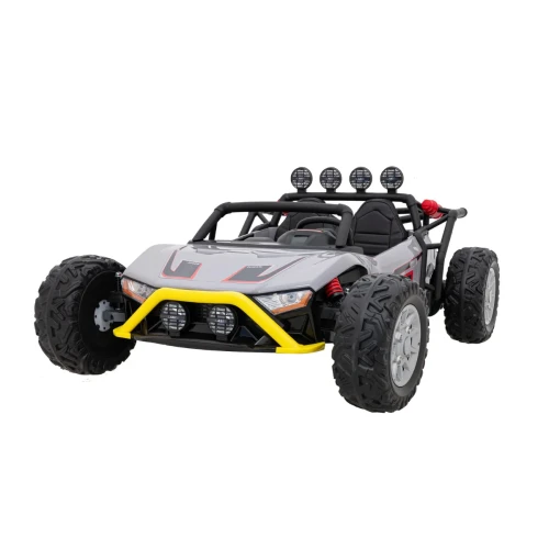 Szary samochód elektryczny dla dzieci Buggy Racing 5.webp
