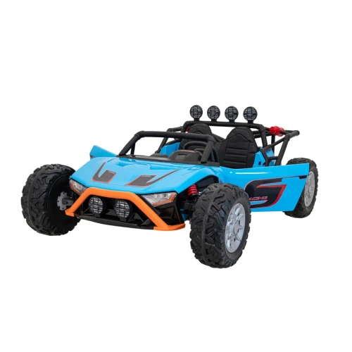 Szare auto dla dziecka na akumulator Buggy Racing 5.webp