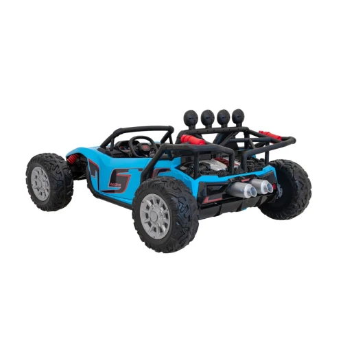 Szare auto na akumulator dla 7 latka Buggy Racing 5.webp