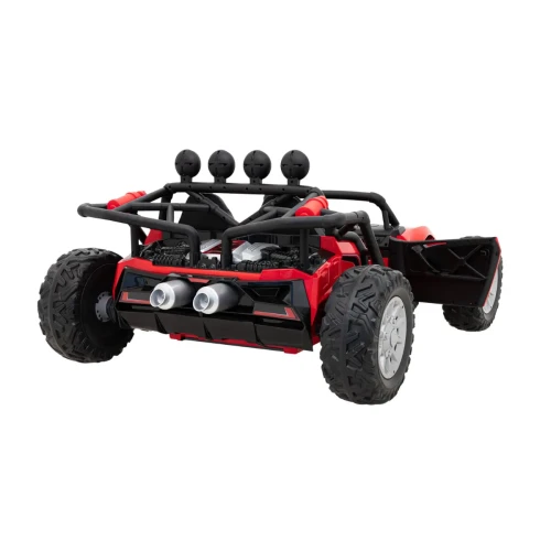 Czerwone auto elektryczne dla dzieci Buggy Racing 5.webp