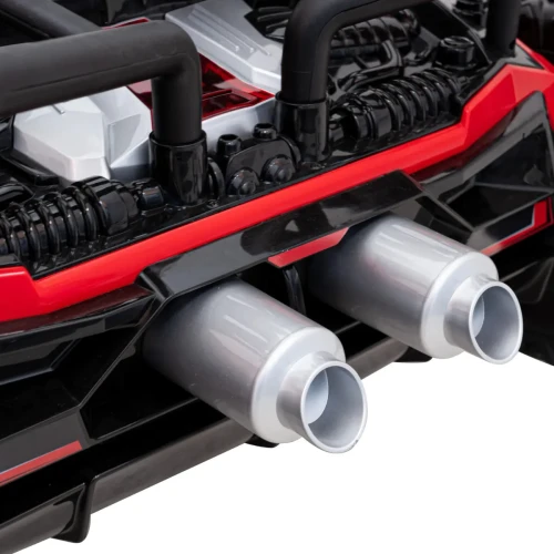 Czerwony samochod dla dzieci na akumulator Buggy Racing 5.webp