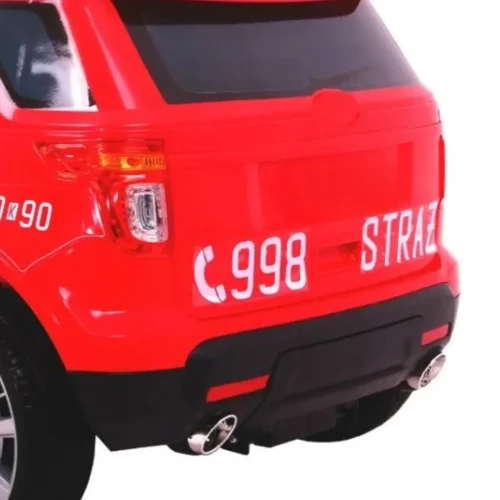Strażacki policyjne elektryczne auto dla dziecka.webp