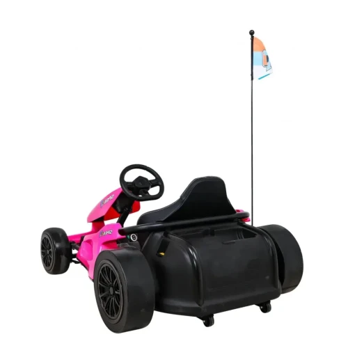 Różowy auto na akumulator dla 5 latka  Gokart Speed 7 Drift King.webp