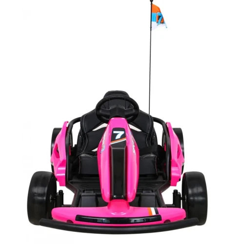 Różowy samochodzik elektryczny dla dzieci Gokart Speed 7 Drift King.webp