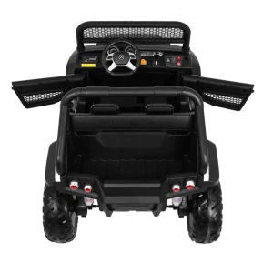 Białe auto na akumulator dla 6 latka Mercedes BENZ UNIMOG.webp