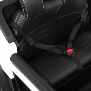 Biały samochodzik elektryczny dla dzieci Mercedes BENZ UNIMOG.webp