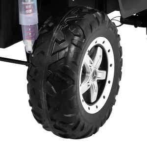 Biały samochód na akumulator dla dzieci Mercedes BENZ UNIMOG.webp