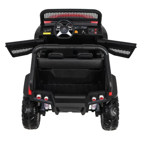 Czerwne auto na pilot dla dziecka Mercedes BENZ UNIMOG.webp