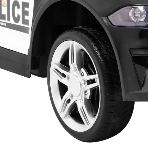 Czarne auto dla dziecka na akumulator  GT Sport Police.webp
