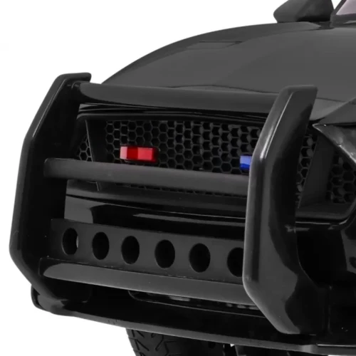 Czarne auto elektryczne dla dzieci  GT Sport Police.webp