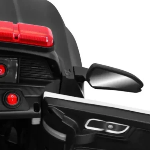 Czarny samochodzik elektryczny dla dzieci  GT Sport Police.webp