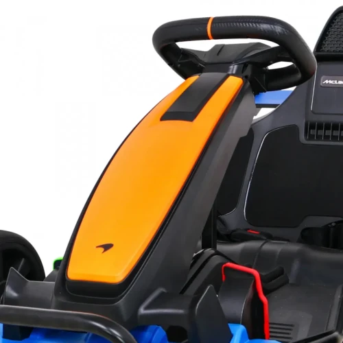 Pomaranczowy elektryczne auto dla dzieci Gokart McLaren Drift.webp